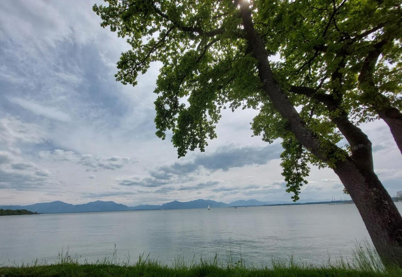 Chiemsee /Seeblick/ Netflix Seeon-Seebruck Esterno foto